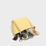 Light luxury portable bucket bag, women's vegetable basket, one-shoulder cross-body, summer versatile, high-grade feeling - Image 2