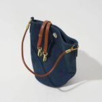 Axillary package sweet cool blue bag, canvas bag - Image 3