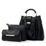 FASHION BEAD TASSEL BAG THREE PIECE SET